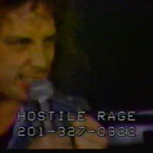HOSTILE RAGE TV APPEARANCE: Terror In The Night