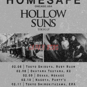 Homesafe – Japan Tour 2020 with Hollow Suns