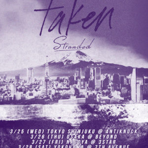 HOPESFALL / TAKEN / STRANDED JAPAN TOUR 2020