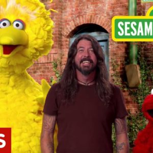 Watch Dave Grohl’s Adorable Appearance On Sesame Street