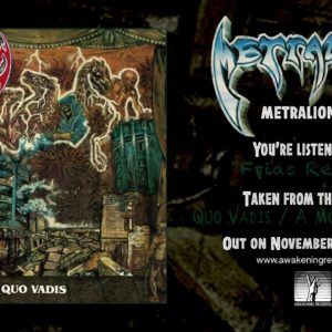 METRALION (BR) – QUO VADIS / A MOSH IN BRAZIL – 2019 (FULL ALBUM)