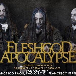 FLESHGOD APOCALYPSE – Live Fan Q&A with Francesco Paoli, Paolo Rossi, Francesco Ferrini