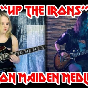 Abby K – “Up the Irons” Iron Maiden Medley (ft. Diego Vargas) Official Video