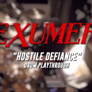 Exumer – Hostile Defiance (Drum Playthrough)