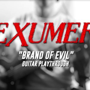 Exumer – Brand of Evil (Guitar Playthrough)