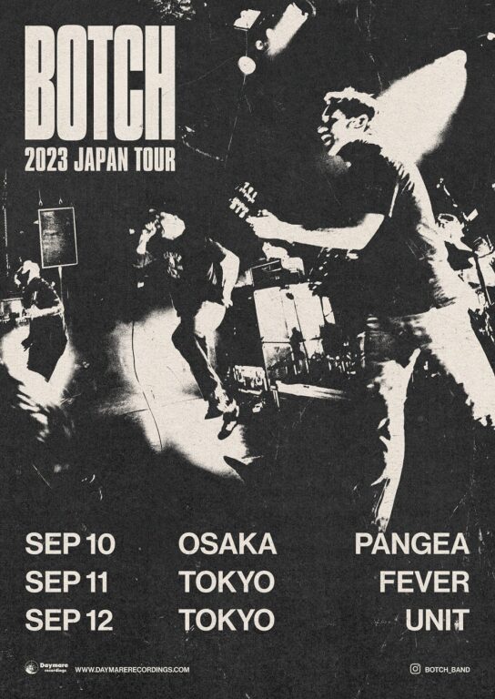 BOTCH 2023 JAPAN TOUR