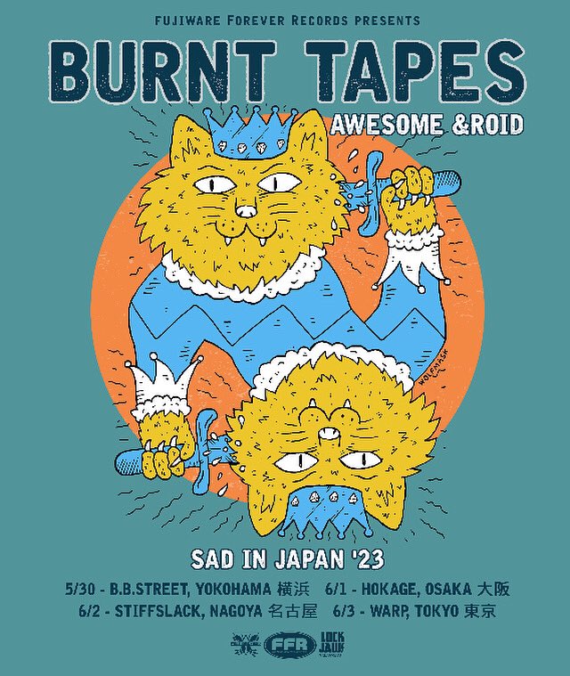 BURNT TAPES - SAD IN JAPAN '23