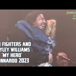 Watch Paramore’s Hayley Williams perform My Hero with Foo Fighters