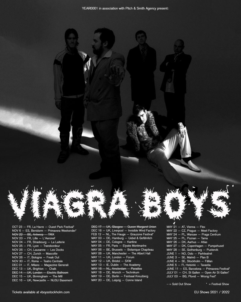 Viagra Boys dal vivo ai Magazzini Generali di Milano 1/12/2021 – Report