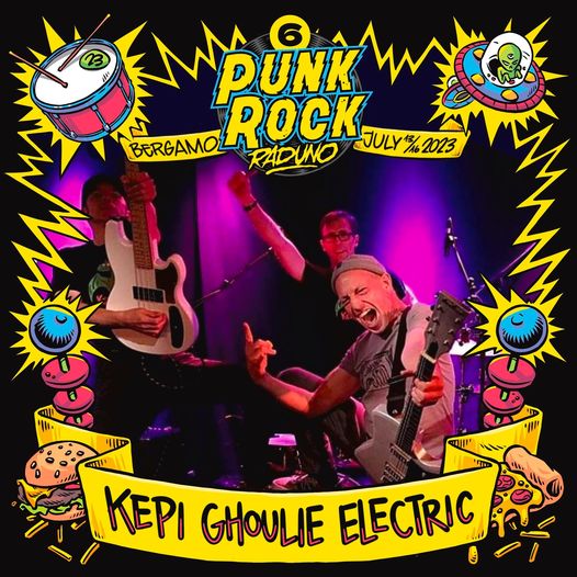 KEPI GHOULIE annunciato alla sesta edizione del PUNK ROCK RADUNO