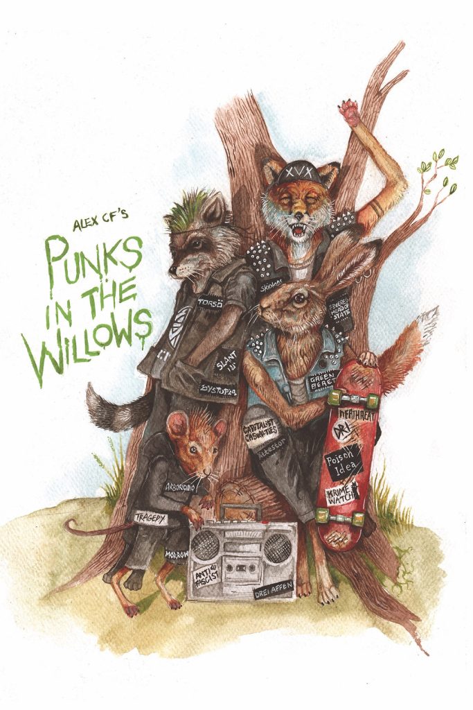 Alex CF To Release “Punks In The Willows” Illustrated Book