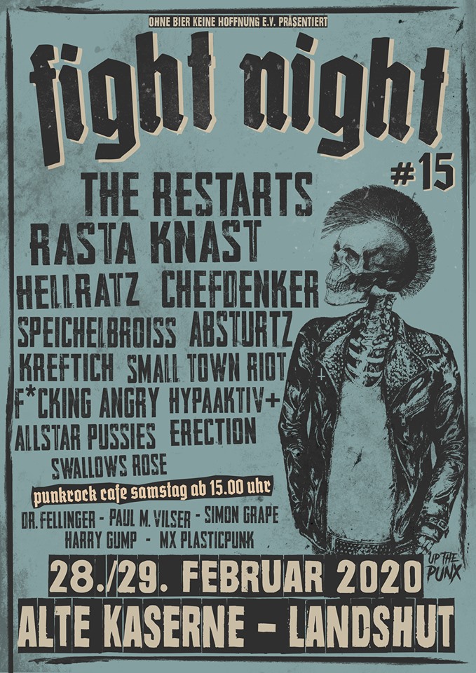 FIGHT NIGHT Festival 2020 gibt Line-Up bekannt