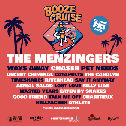 Booze Cruise 2023 in Hamburg – Daysplit und Zeitplan