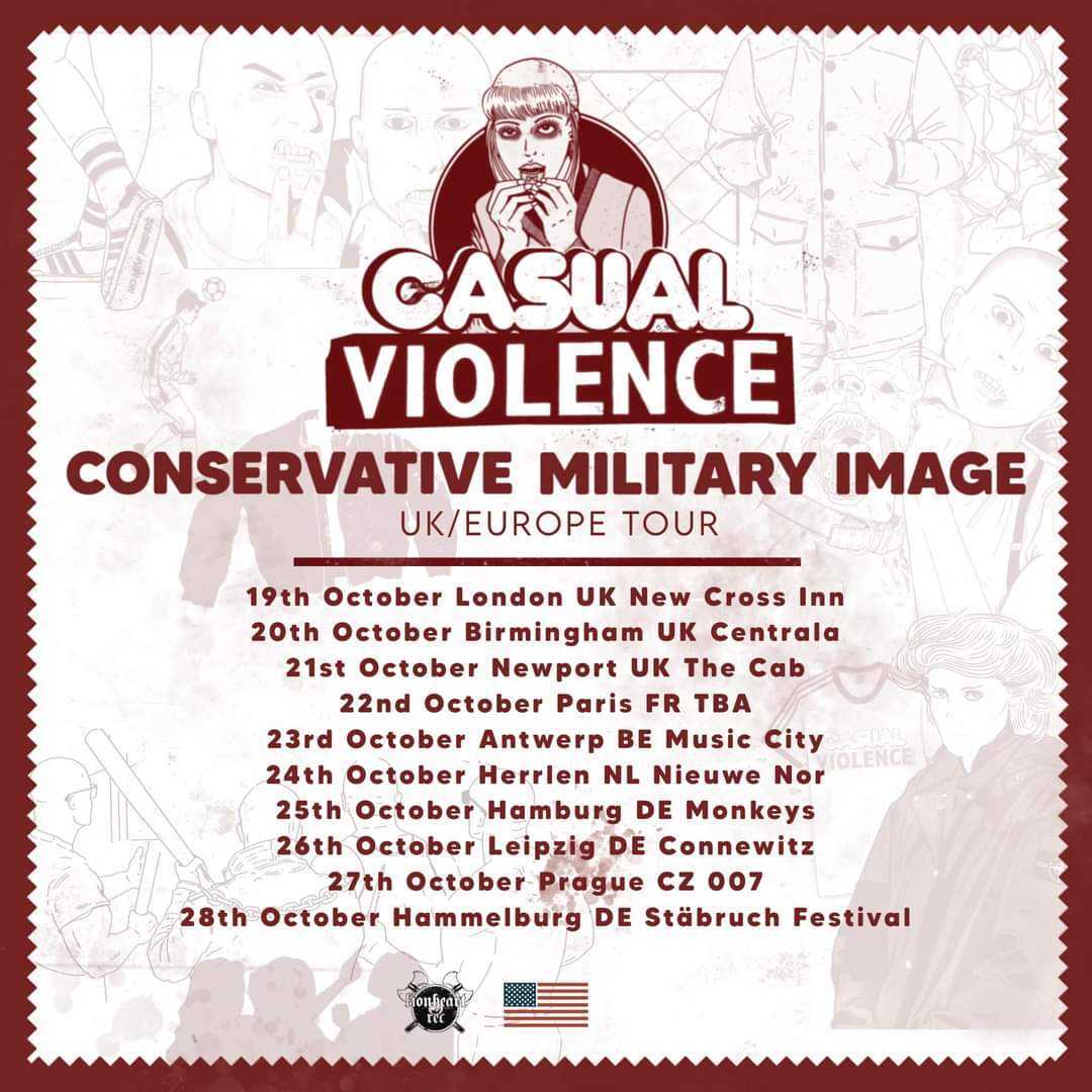 CONSERVATIVE MILITARY IMAGE im Oktober auf erste Euro-Tour