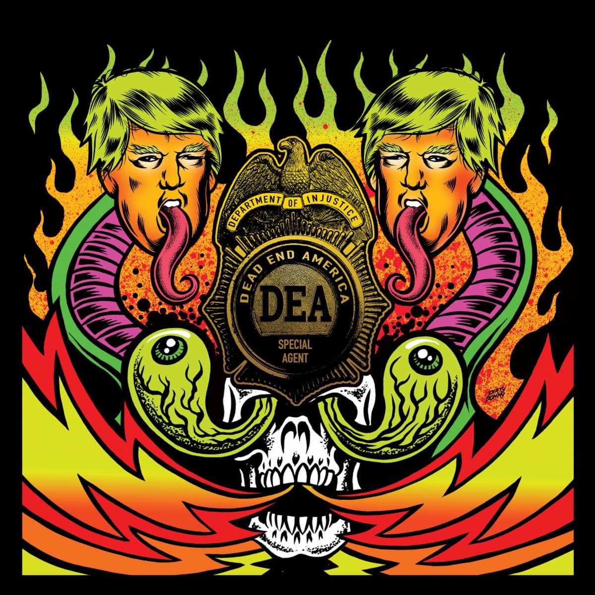 DEAD END AMERICA (members of Poison Idea, Queens Of The Stone Age, EyeHateGod, The Accüsed A.D., And Mor) premiere new track!