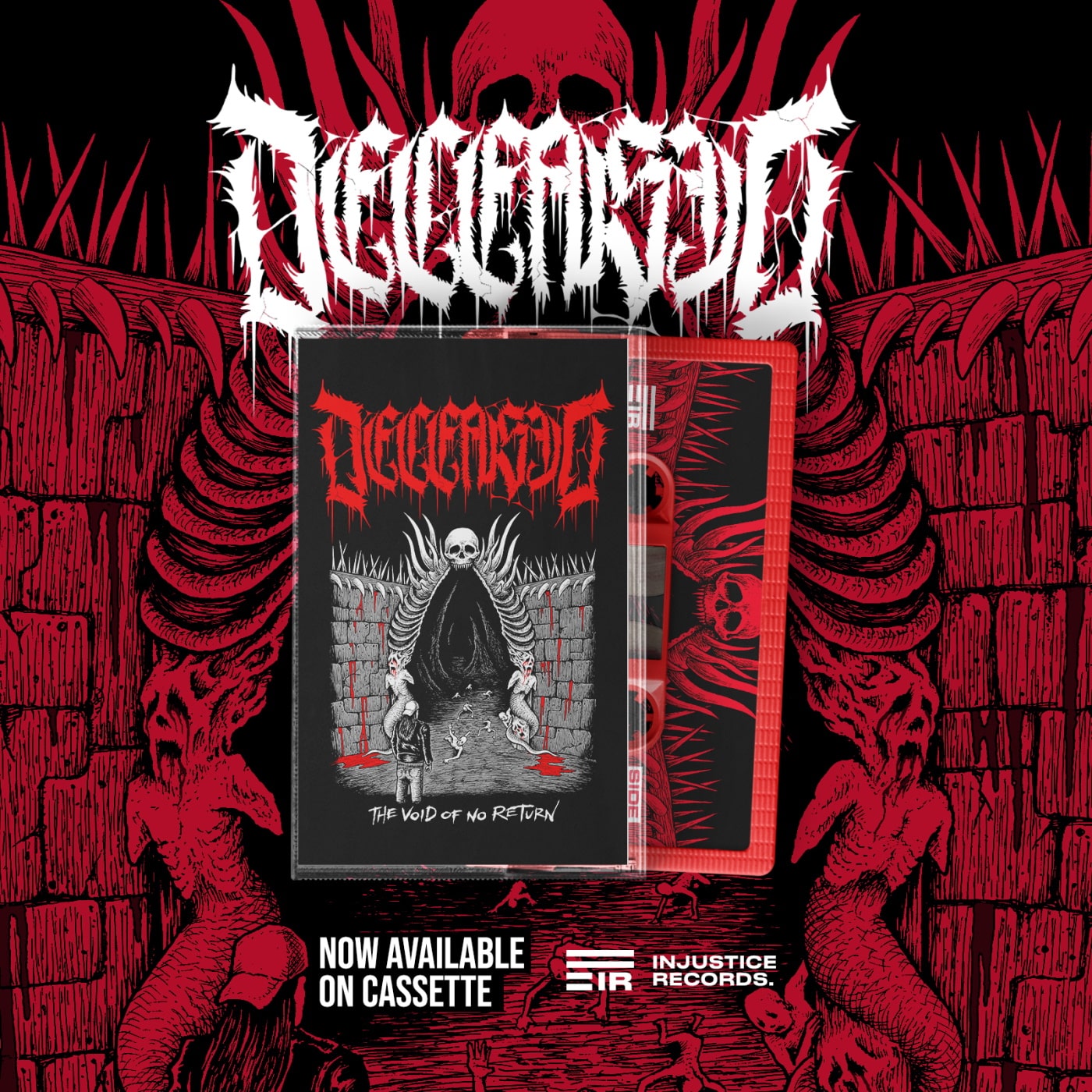 Singaporean crossover thrash beast DECEASED excel with mad savagery on new EP; share tons of bands worth a check