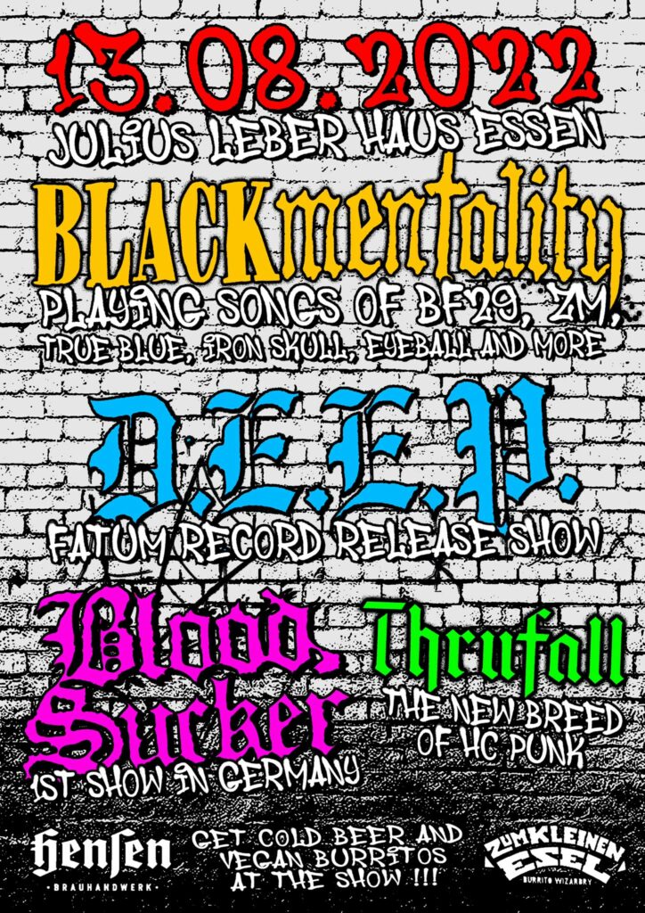 D.E.E.P. – Neues Album und special Release Show