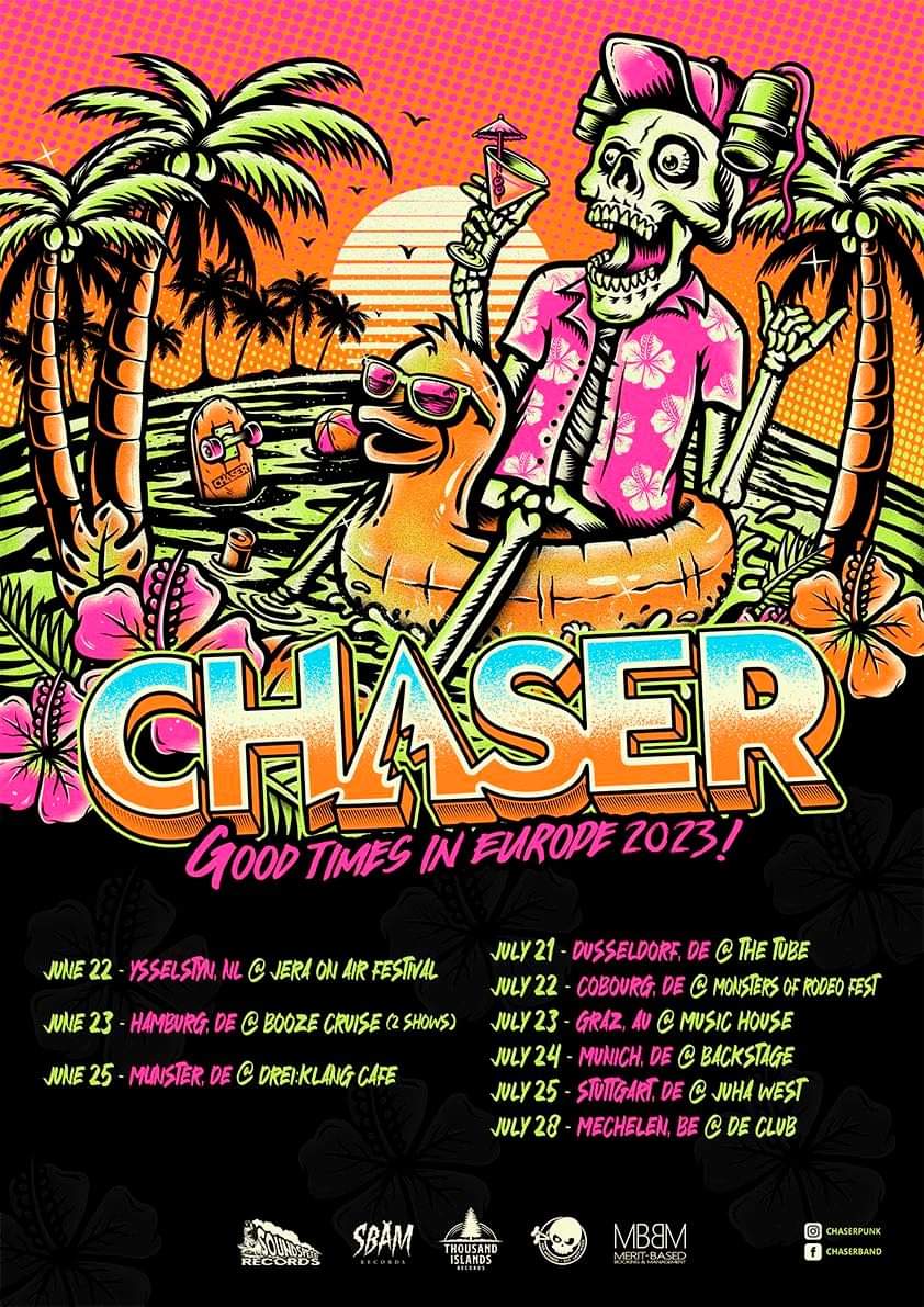 CHASER kommen im Sommer auf Europa-Tour