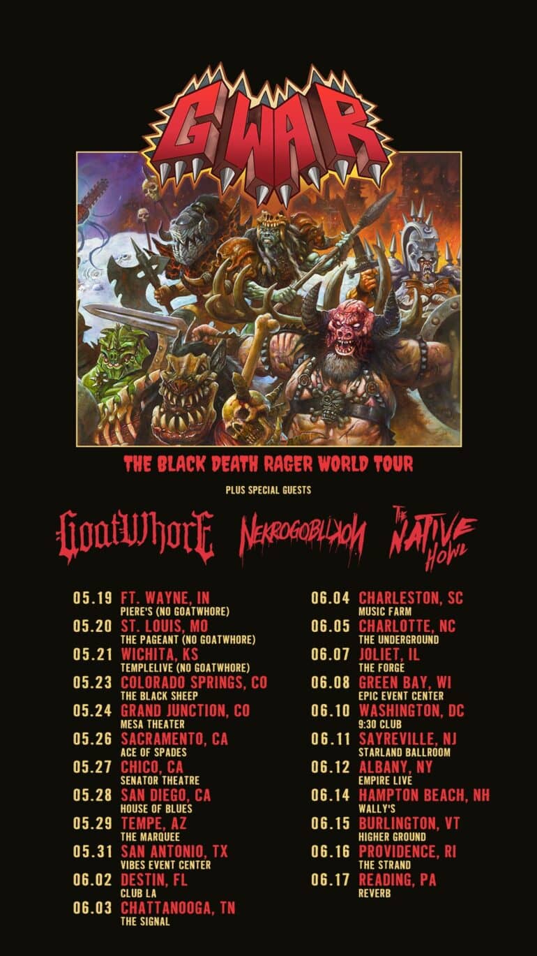 News: Goatwhore Adds More Shows To US Co-Headlining Tour With Incantation