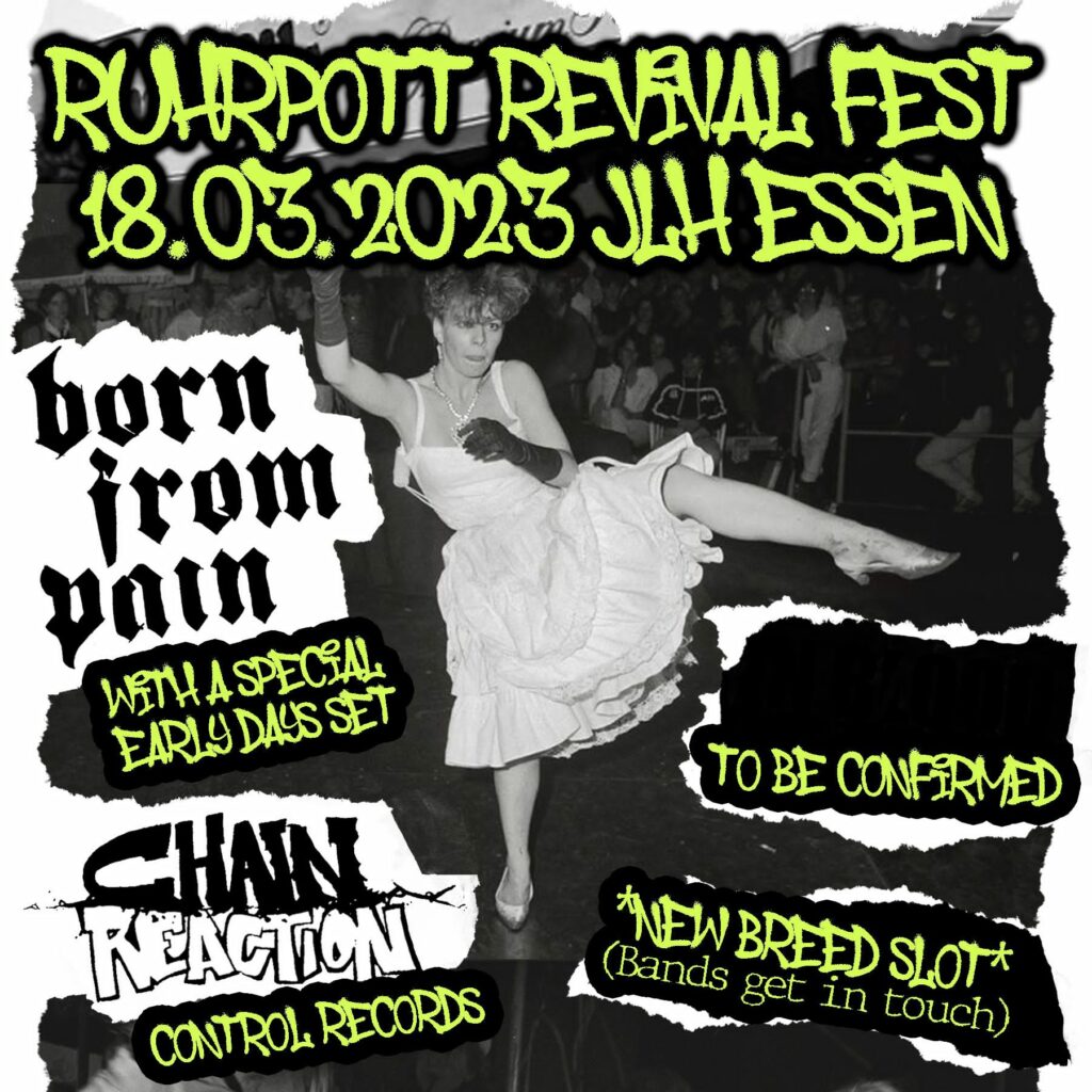 Ruhrpott Revival Fest mit Born from Pain als Headliner und Early Bird Tickets