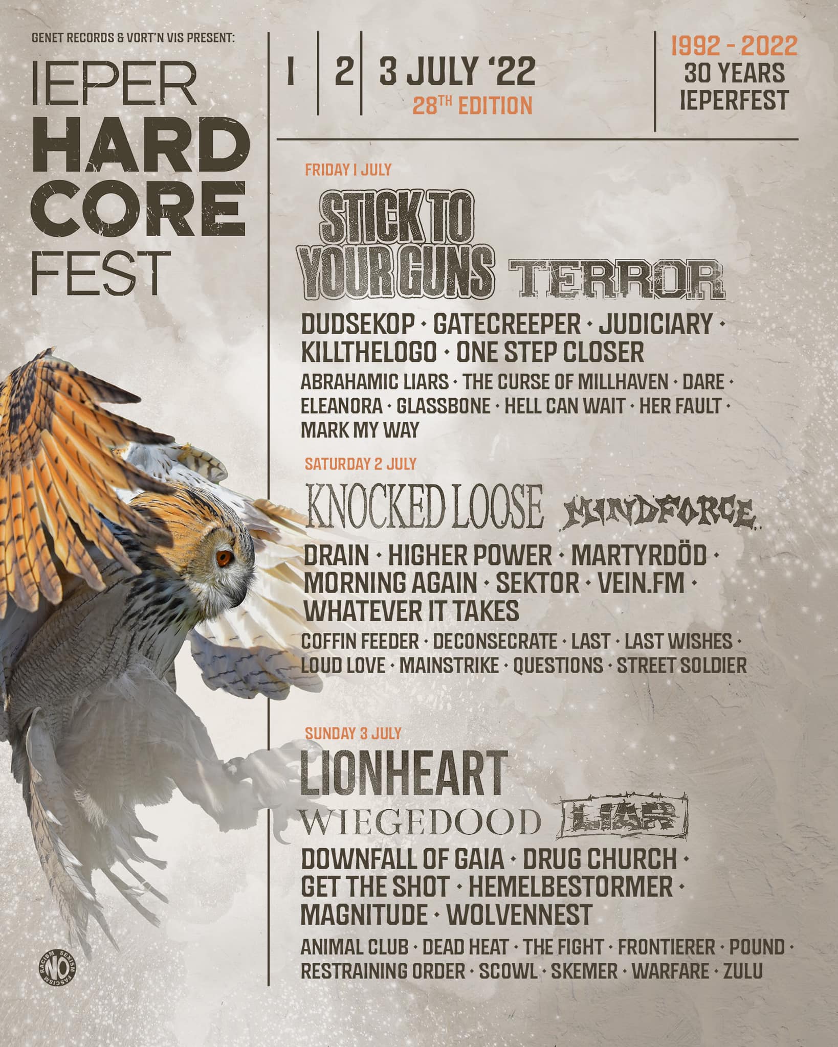 Ieper Hardcore Fest komplettiert Line-Up für 2022