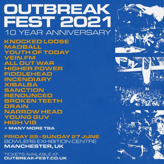 Outbreak Fest 2021 feiert 10-jähriges Jubiläum