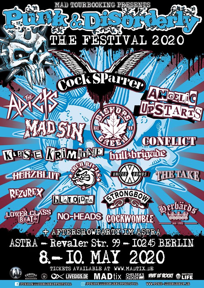 Punk & Disorderly gibt Line-Up für 2020 an