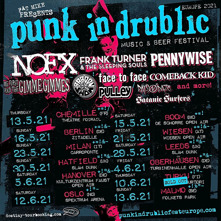 Punk In Drublic 2021 verkündet Bands und Termine
