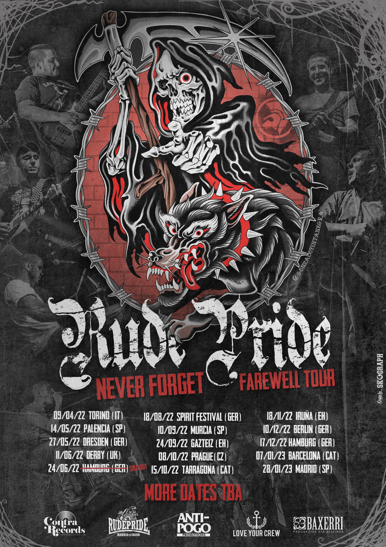 RUDE PRIDE geben Abschieds-Shows bekannt