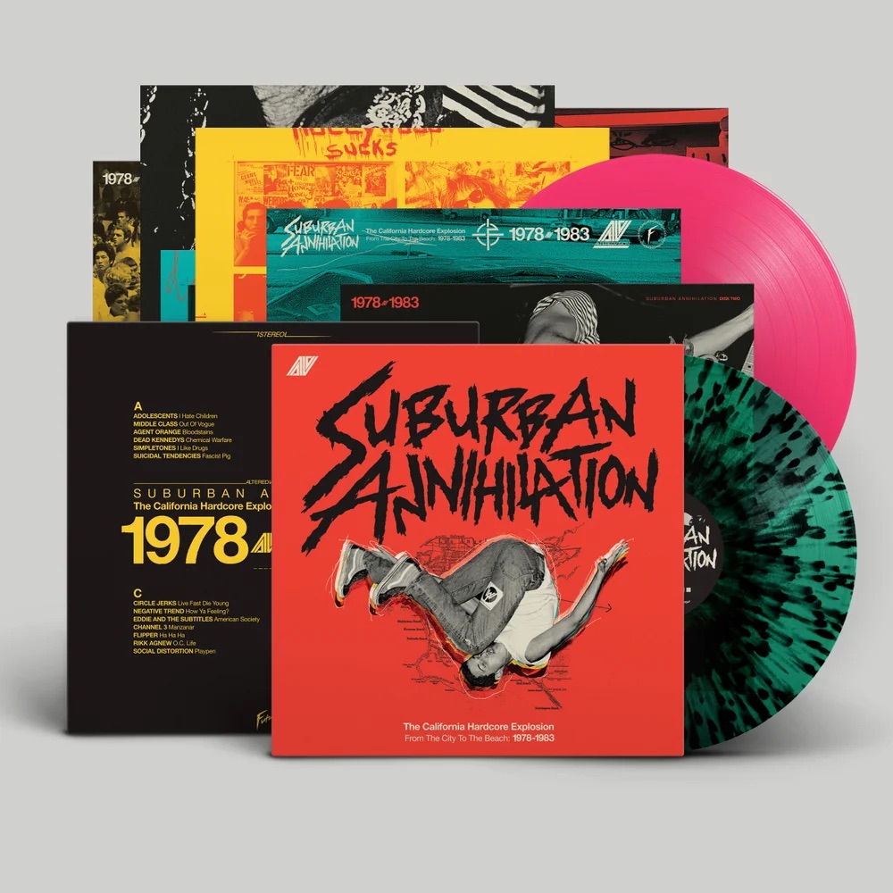 “Suburban Annihilation: The California Hardcore Explosion” Compilation Announced
