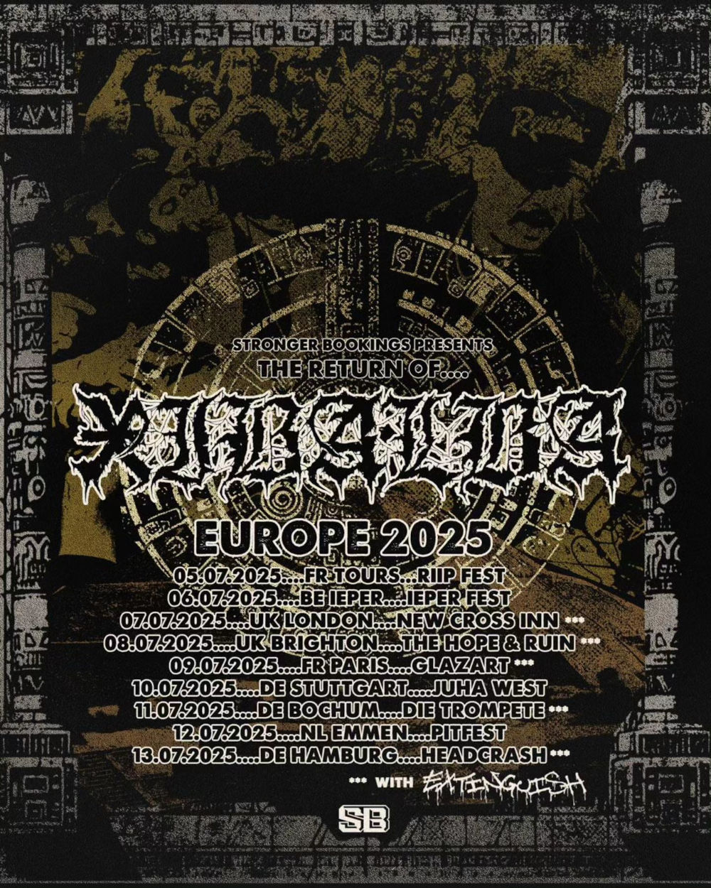 XIBALBA im Sommer 2025 auf Europa-Tour