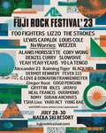 “FUJI ROCK FESTIVAL’23″、第1弾ラインナップでFOO FIGHTERS、FEVER 333、WEEZER、SLOWDIVE、BLACK MIDI、Denzel Curryら発表!