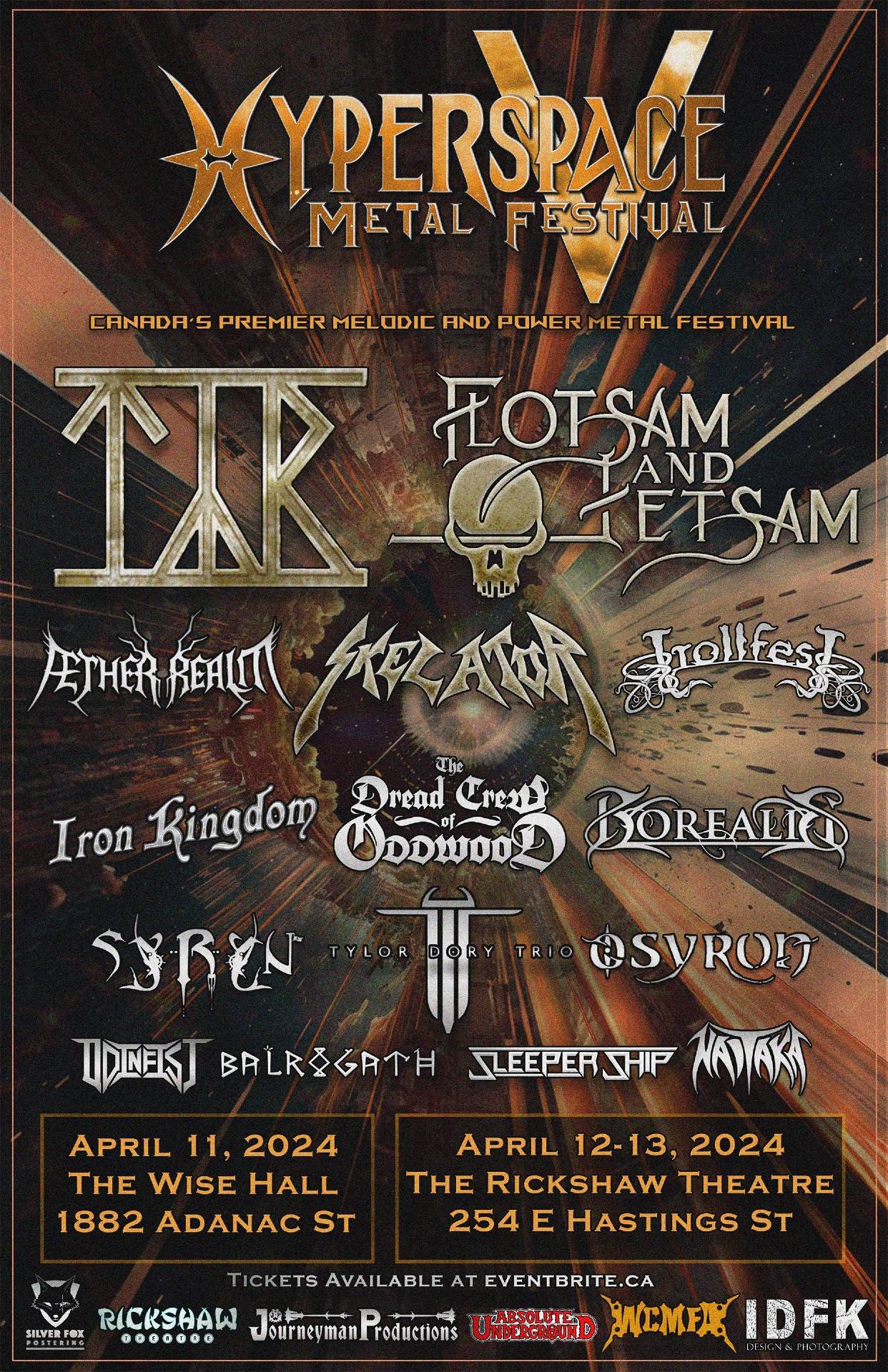 Hyperspace Metal Festival 2024 Brings Bombastic Metal Talent to Vancouver [Photos]