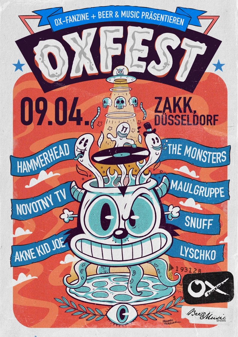 OxFest 2022 mit Akne Kid Joe, Hammerhead, Love A, Snuff uvm.