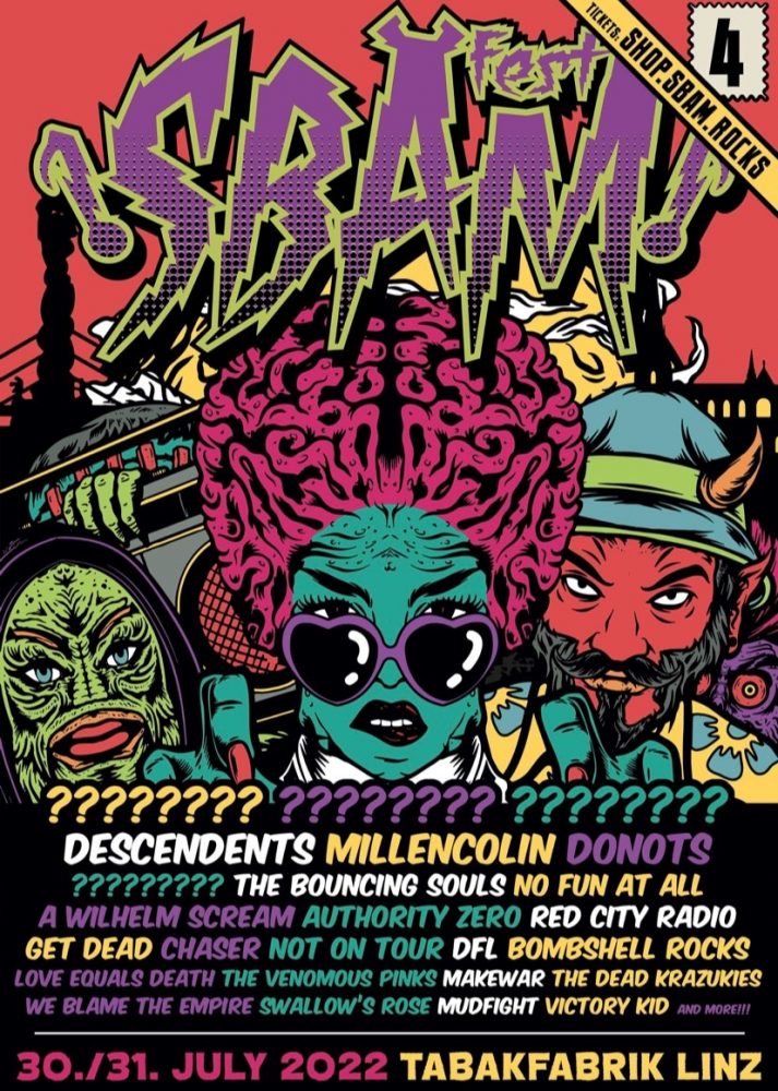 SBÄM Fest 2022 annuncia altre band cui Descendents e Donots