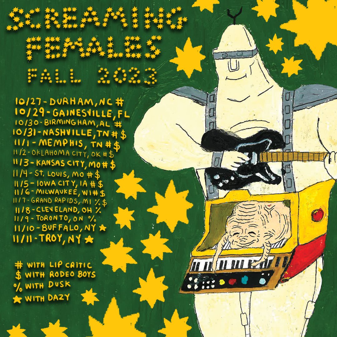 Tour news: 100 gecs, 10,000 Maniacs, Screaming Females, DJ Koze, Delicate Steve, more