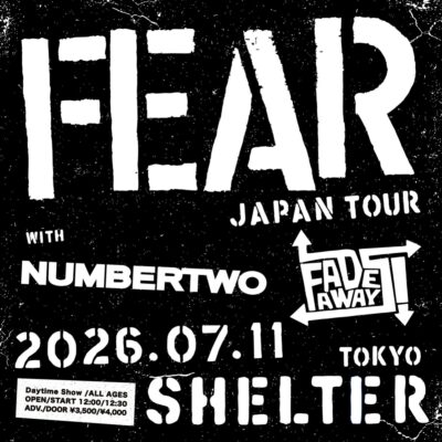 FEAR JAPAN TOUR
