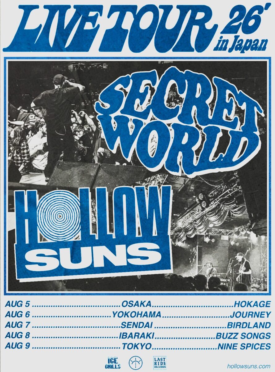 SECRET WORLD / HOLLOW SUNS LIVE TOUR 2026 in Japan