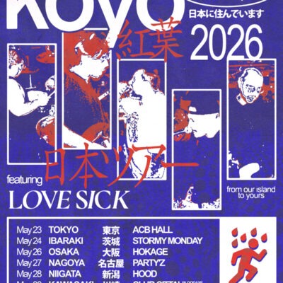 Koyo – “Live in Japan 2026” with Love Sick announced