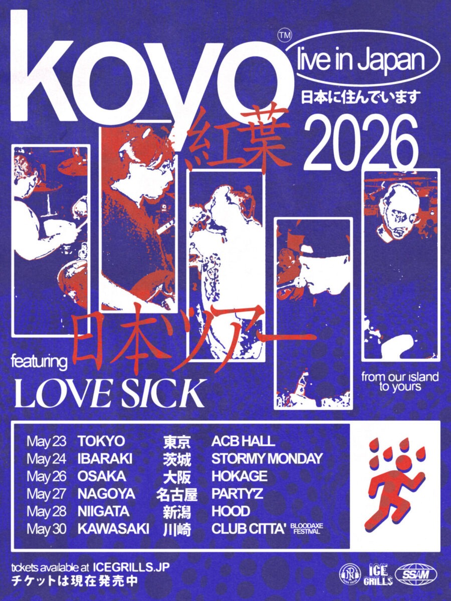 Koyo – “Live in Japan 2026” with Love Sick announced