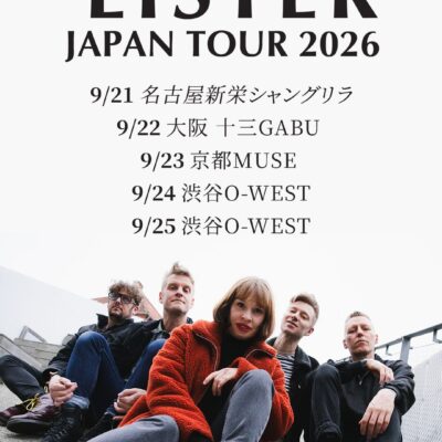 the WILD ROVER presents SKINNY LISTER JAPAN TOUR 2026